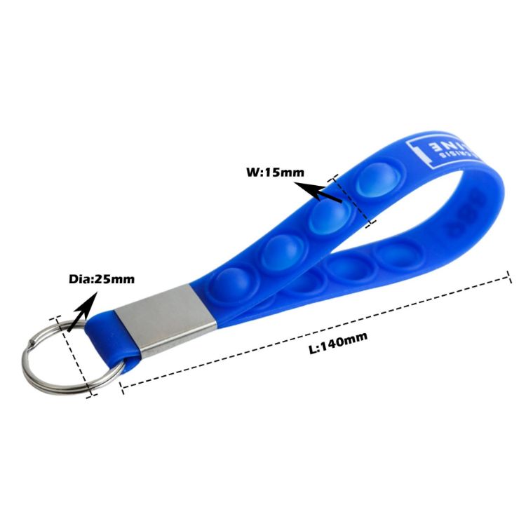 Picture of Popper Stress Reliever Keyring