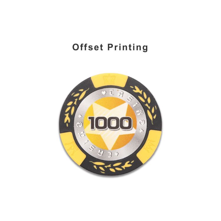 Picture of Wheat stalk Clay Poker Chips