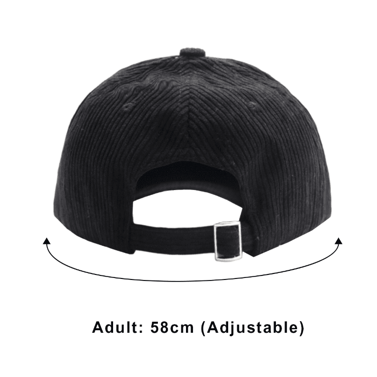 Picture of 6 Panel Corduroy Baseball Cap