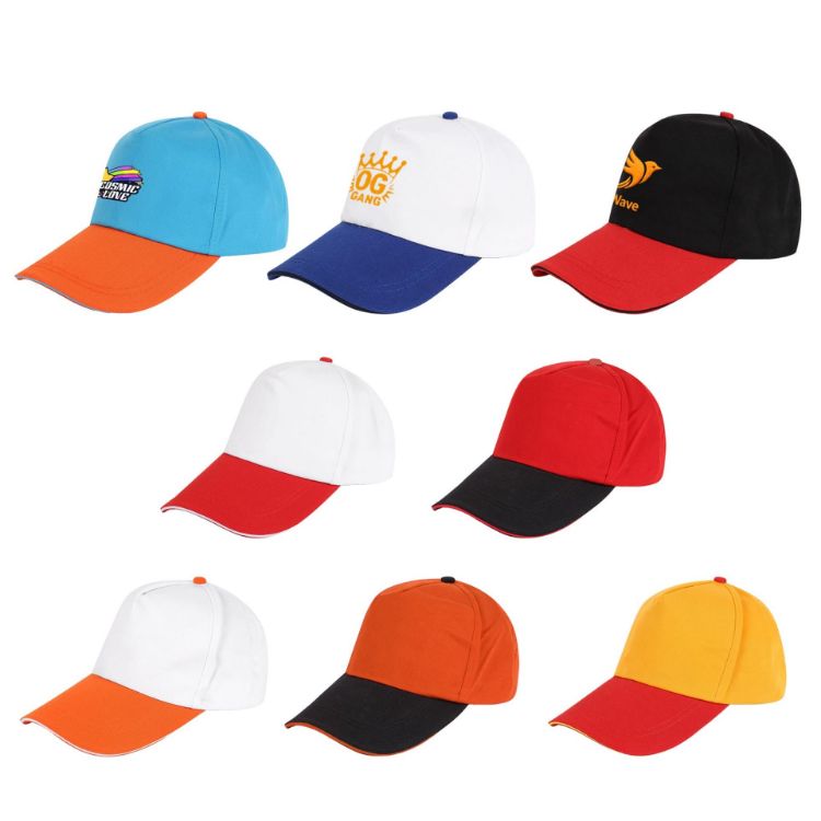 Picture of 5 Panel Sandwich Bill Hat