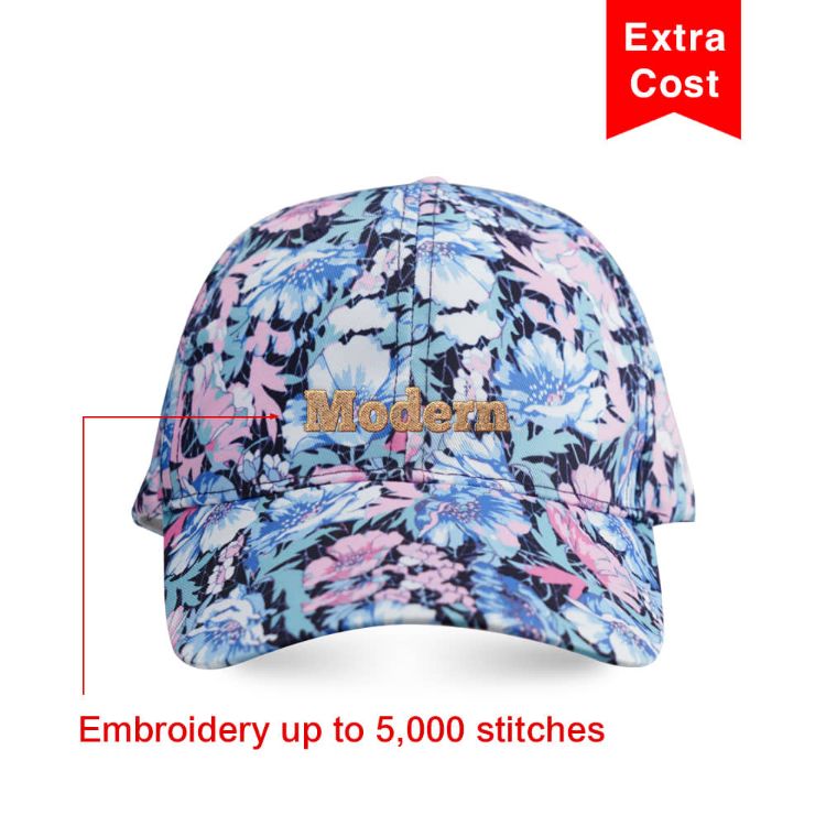Picture of Full Sublimation 6 Panel Custom Cap