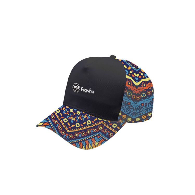Picture of Full Sublimation 5 Panel Custom Cap