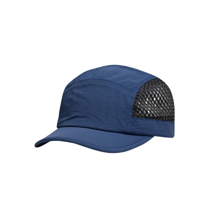 Picture of 5 Panel Short Brimmed Mesh Running Cap