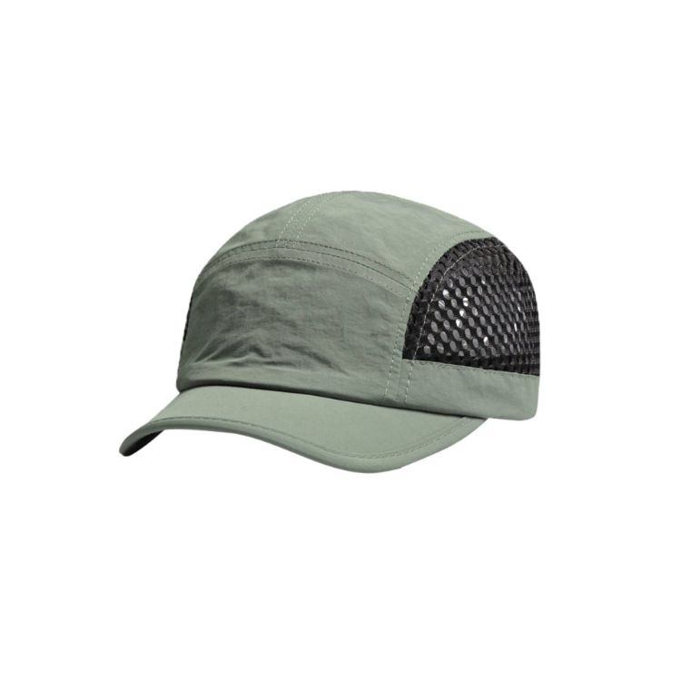 Picture of 5 Panel Short Brimmed Mesh Running Cap