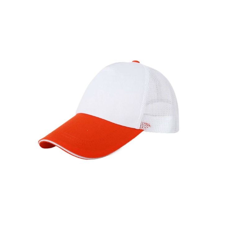 Picture of 5 Panel Sandwich Mesh Back Peak Cap