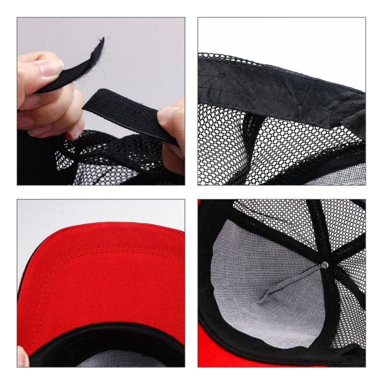 Picture of 5 Panel Sandwich Mesh Back Peak Cap