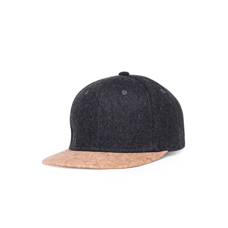 Picture of 6 Panel Flat Cork Snapback Cap