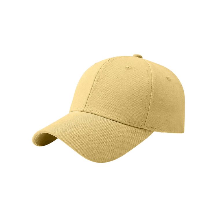 Picture of 6 Panel Cotton Hard Top Pure Baseball Cap