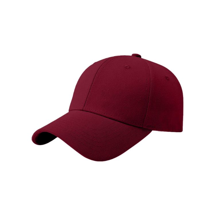 Picture of 6 Panel Cotton Hard Top Pure Baseball Cap
