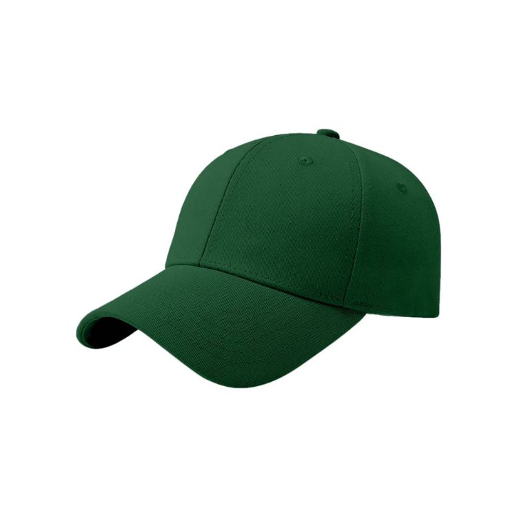 Picture of 6 Panel Cotton Hard Top Pure Baseball Cap