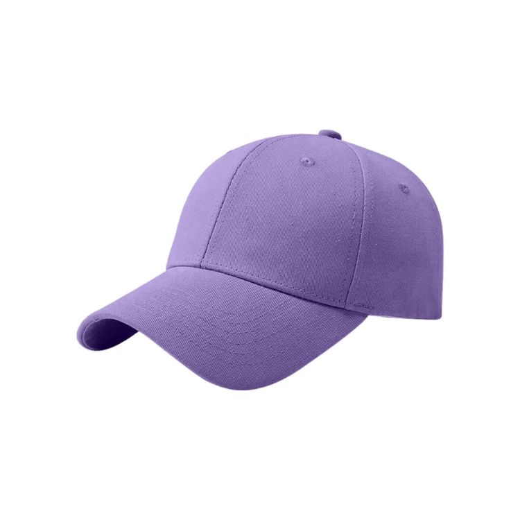 Picture of 6 Panel Cotton Hard Top Pure Baseball Cap
