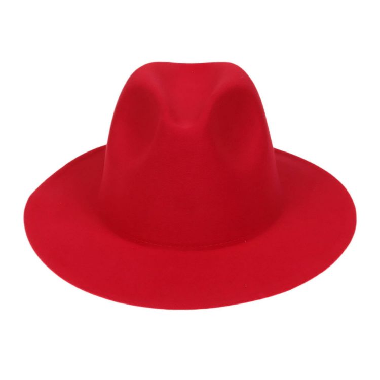 Picture of Felt Wide Brim Fedora Hat