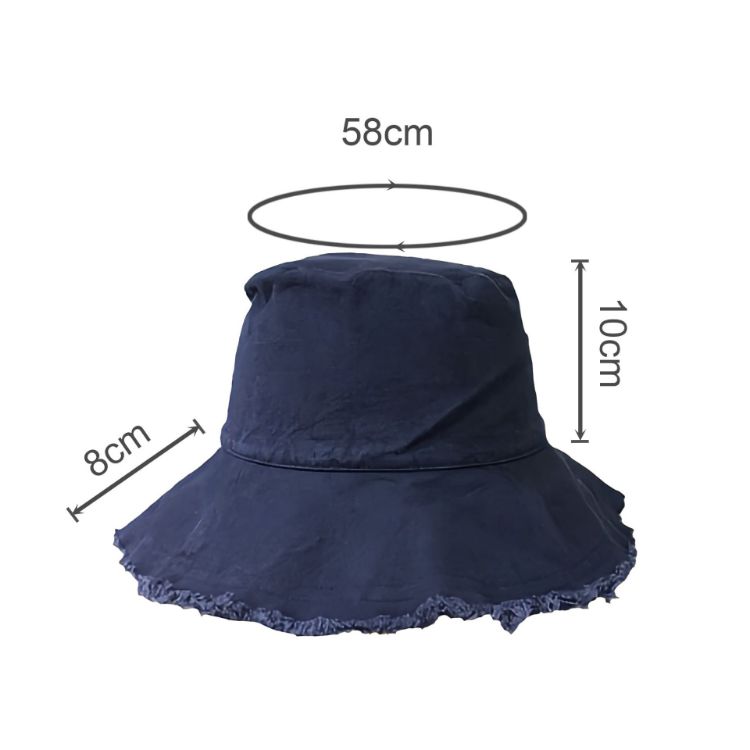 Picture of Raw Edge Bucket Hat