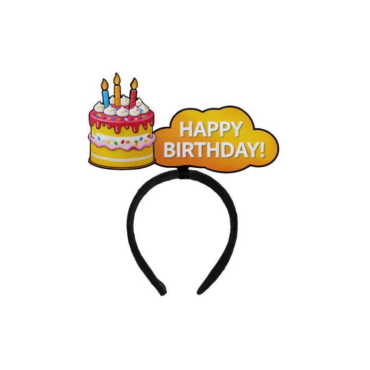Picture of Glossy Coated Topper Headband