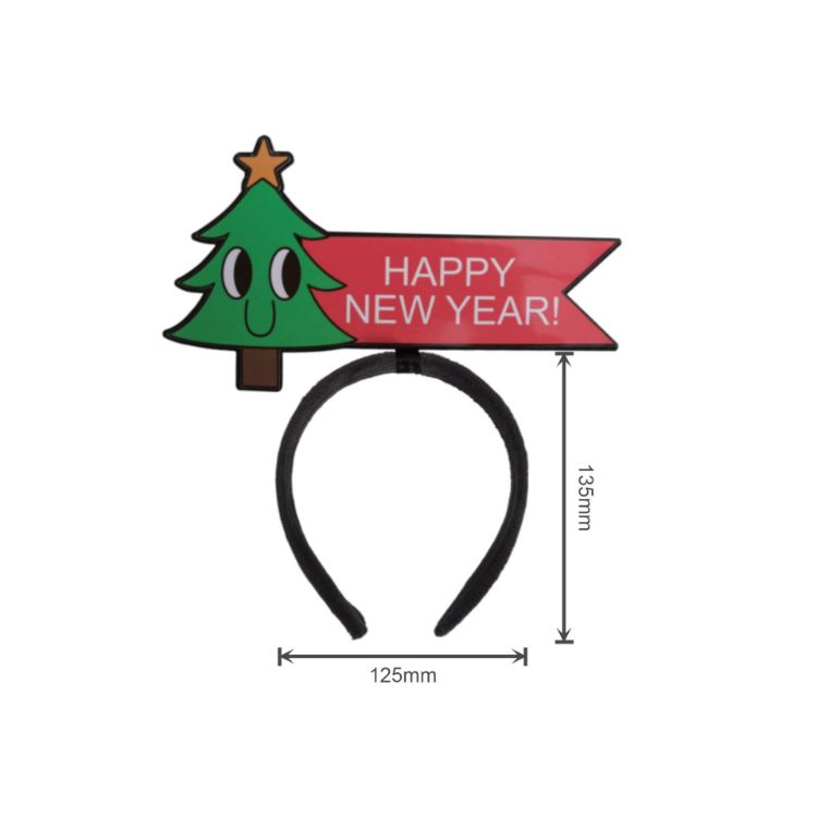 Picture of Glossy Coated Topper Headband