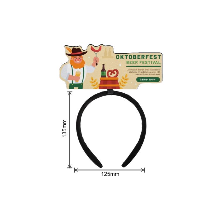 Picture of Custom Foam Topper Headband