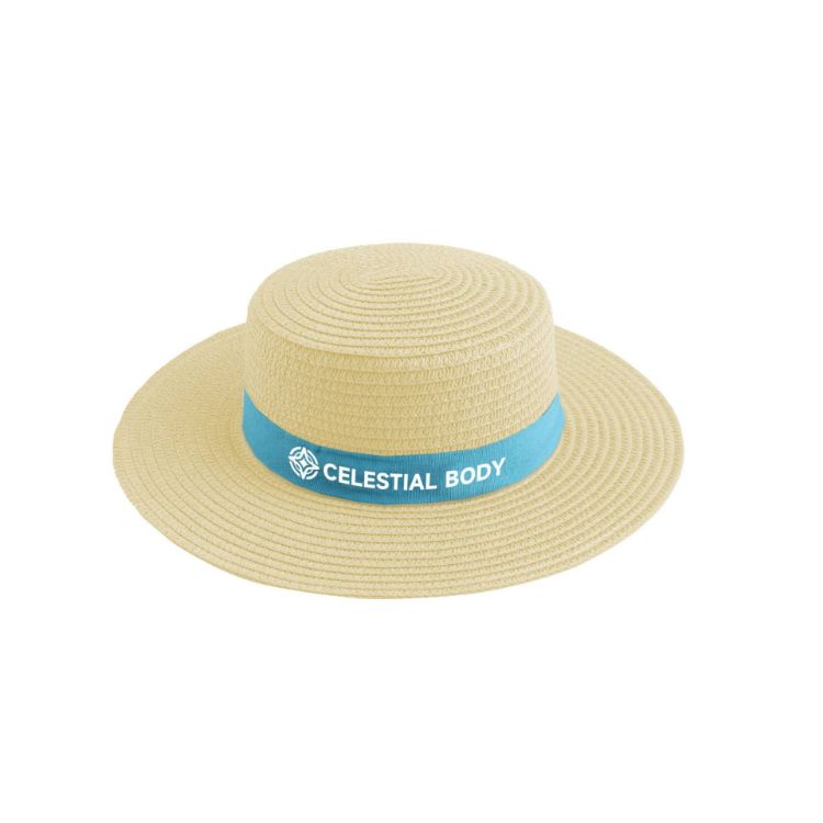 Picture of Straw Hat with Ribbon