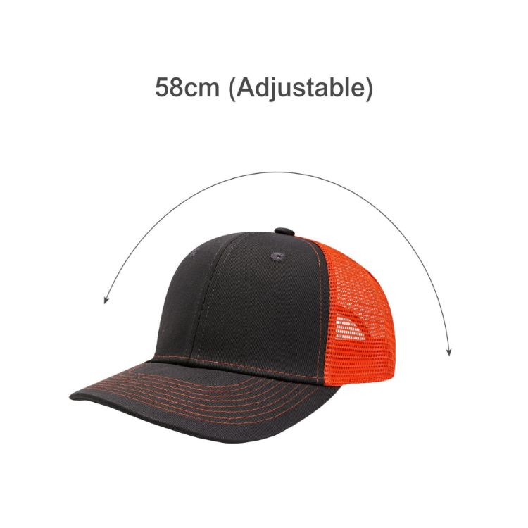 Picture of 6 Panel Mesh Back Trucker Hat