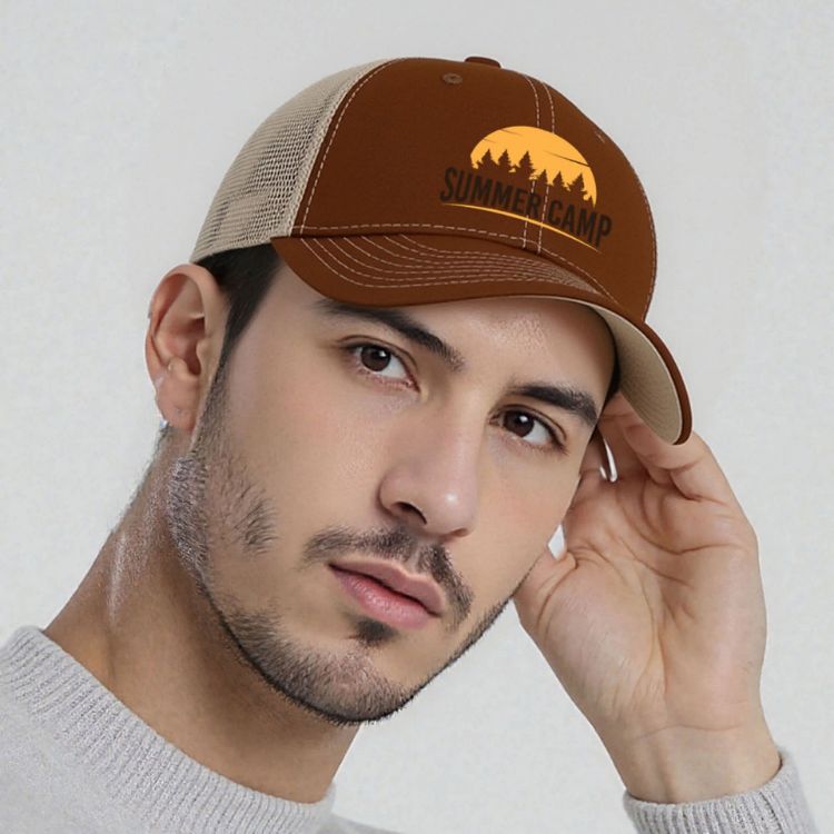 Picture of 6 Panel Mesh Back Trucker Hat