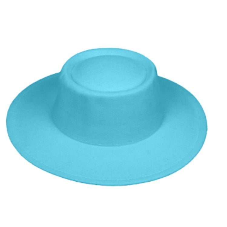 Picture of Flat Top Felt Fedora Hat