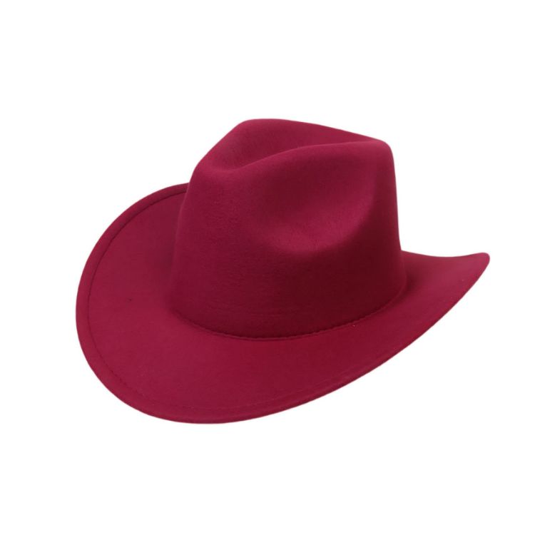 Picture of Classic Felt Fedora Cowboy Hat