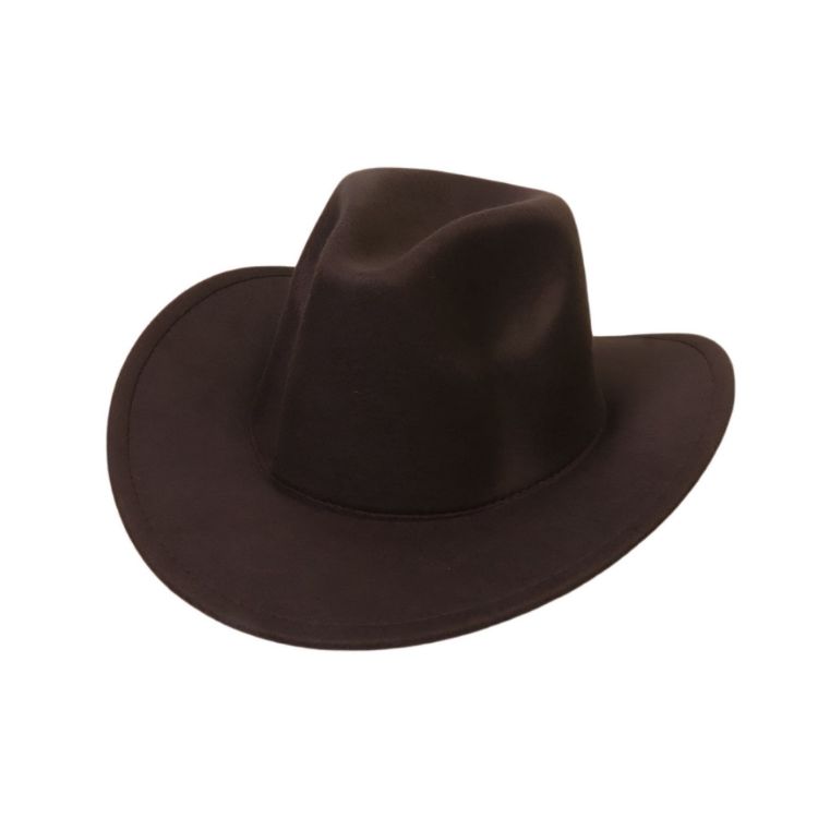 Picture of Classic Felt Fedora Cowboy Hat
