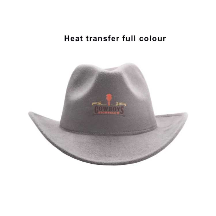 Picture of Classic Felt Fedora Cowboy Hat