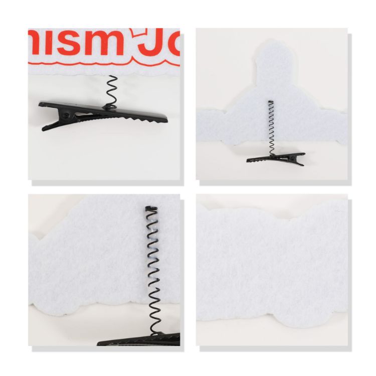 Picture of Custom Felt Spring Hair Clip