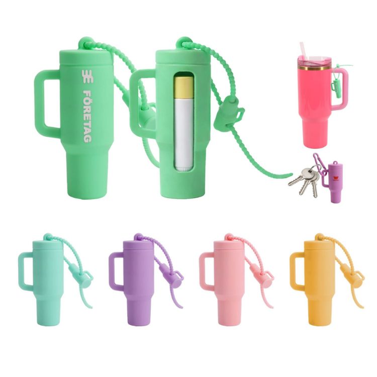 Picture of Lip Balm Holder Keychain