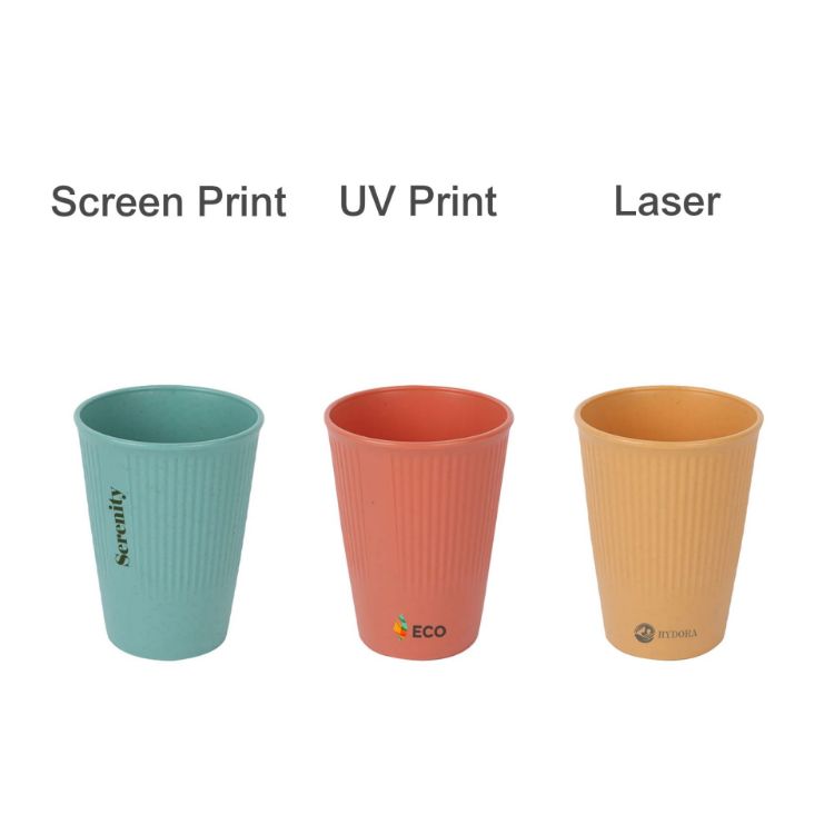 Picture of 320ML Wheat Straw Toothbrush Cup