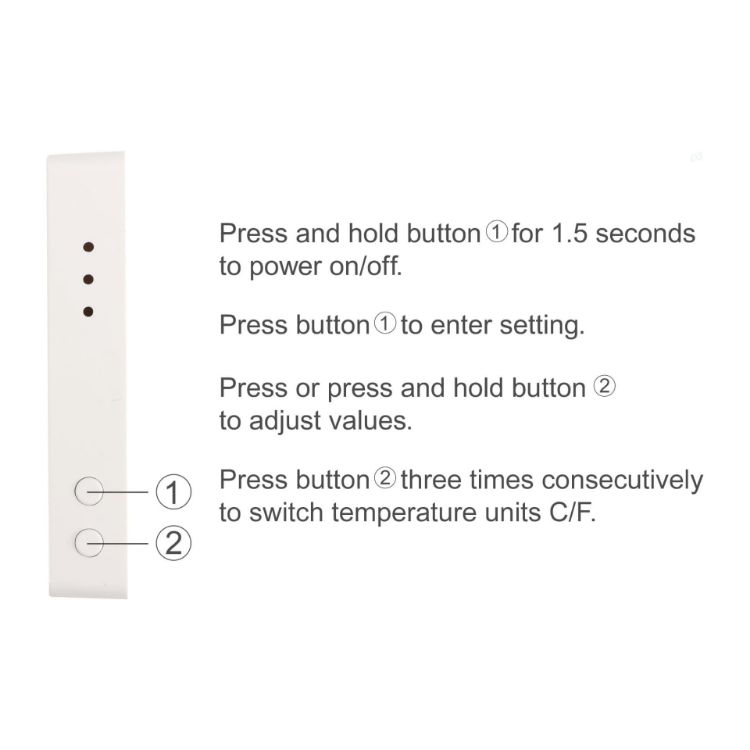 Picture of Digital Temperature Humidity Thermometer