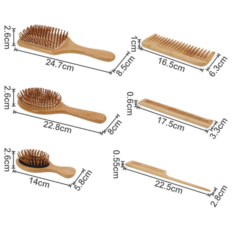 Picture of Bamboo Comb Hair Styling Tool