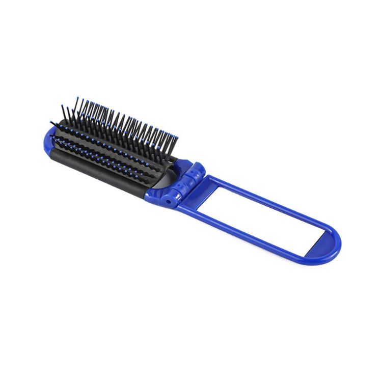 Picture of Folding Hair Brush With Mirror