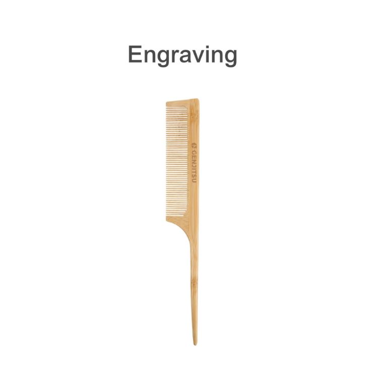Picture of Bamboo Rat Tail Comb