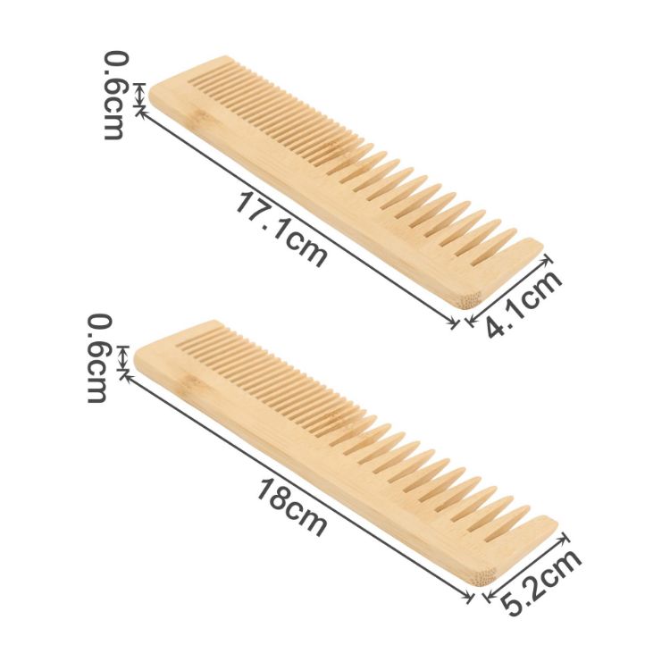 Picture of Blended-Tooth Bamboo Comb
