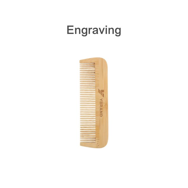 Picture of Fine-Tooth Bamboo Small Comb