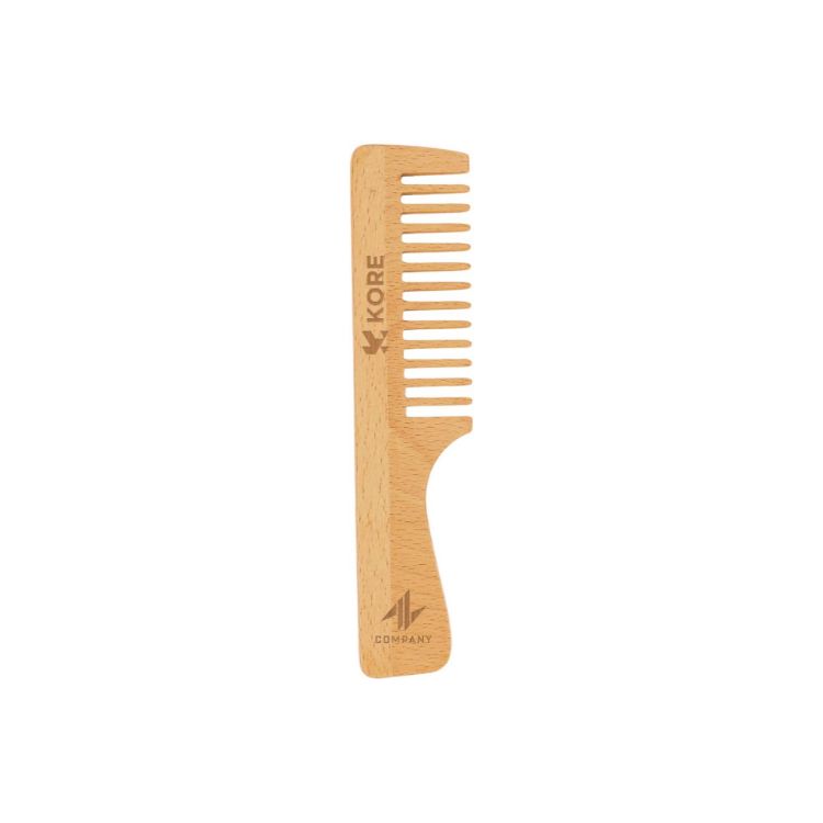 Picture of Wide-Tooth Beech Wood Comb