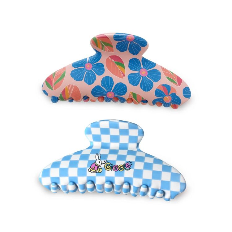 Picture of Full Colour Print Hair Clips