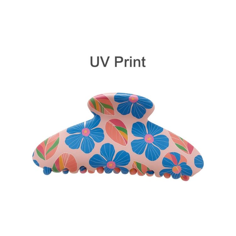 Picture of Full Colour Print Hair Clips