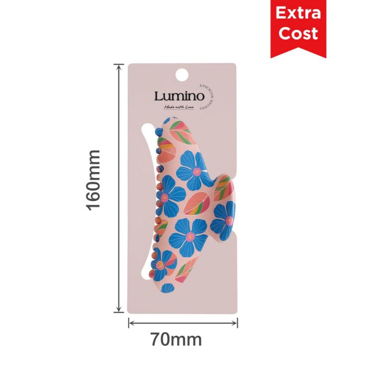 Picture of Full Colour Print Hair Clips