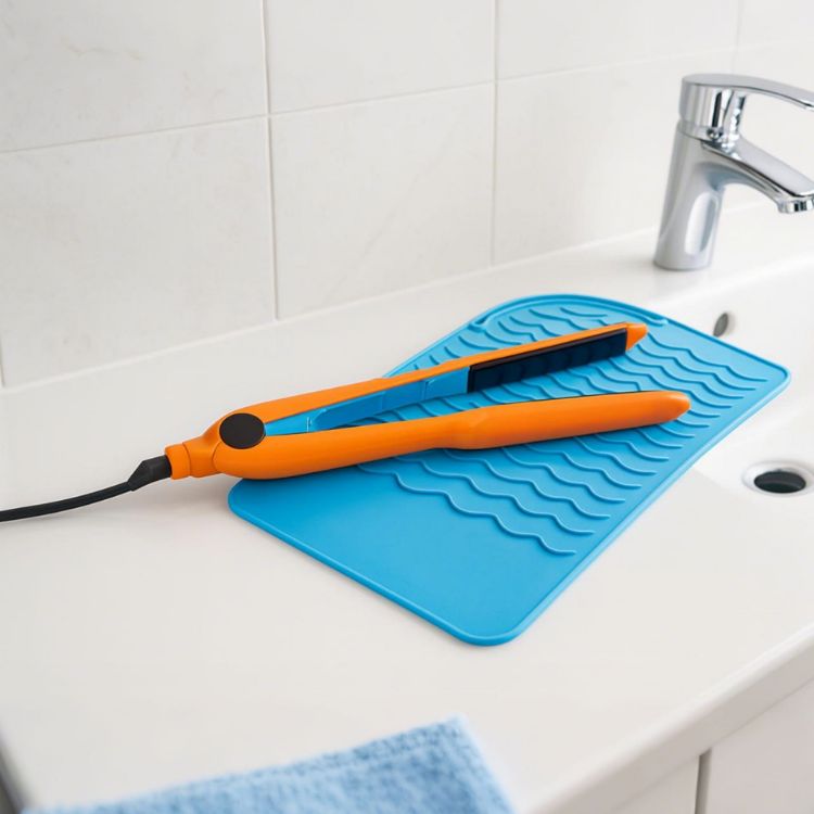 Picture of Travel Silicone Hair Straightener Pad