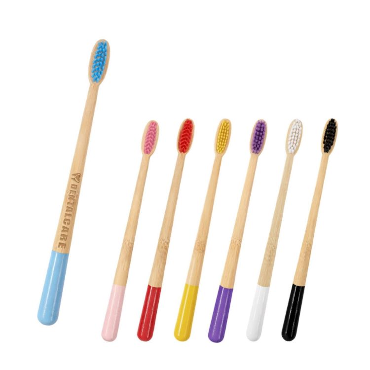 Picture of Large Conical Handle Colorful Toothbrush