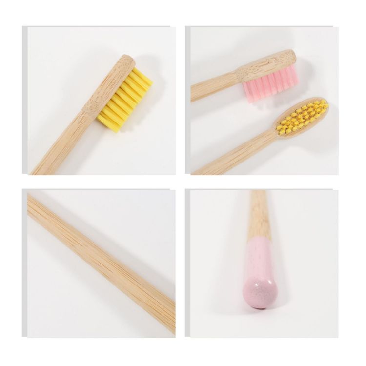 Picture of Large Conical Handle Colorful Toothbrush
