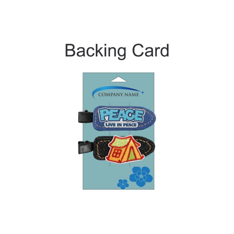 Picture of Denim Duck Bill Hair Clip