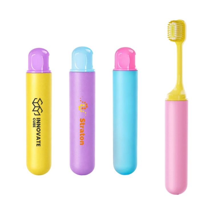 Picture of Foldable Soft Bristle Toothbrush
