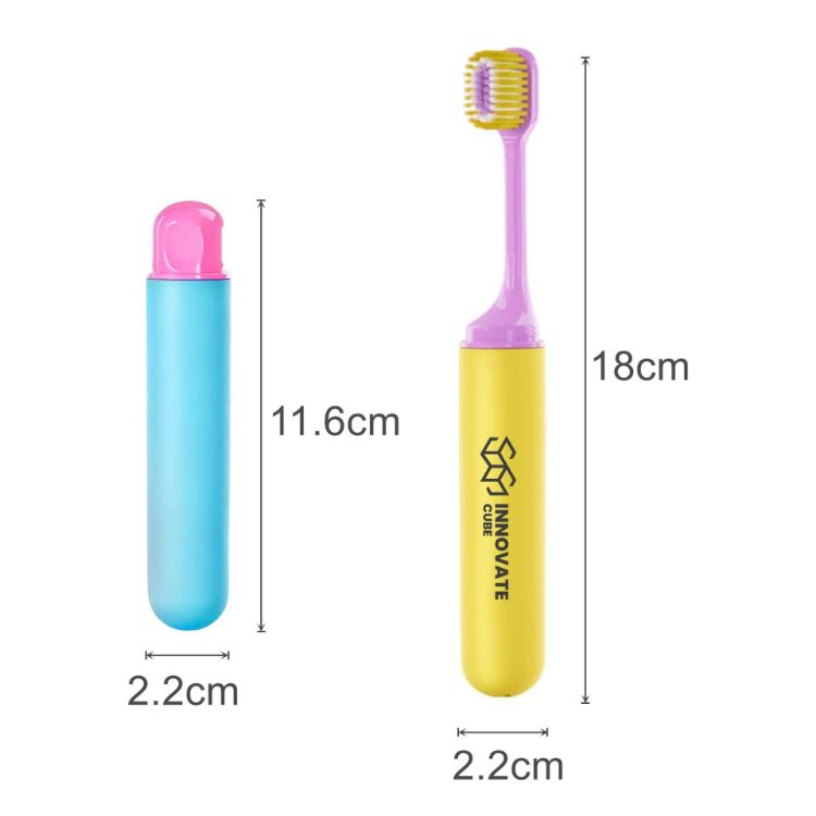 Picture of Foldable Soft Bristle Toothbrush