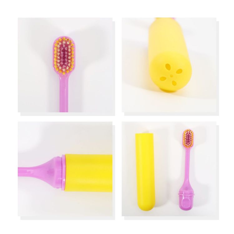 Picture of Foldable Soft Bristle Toothbrush