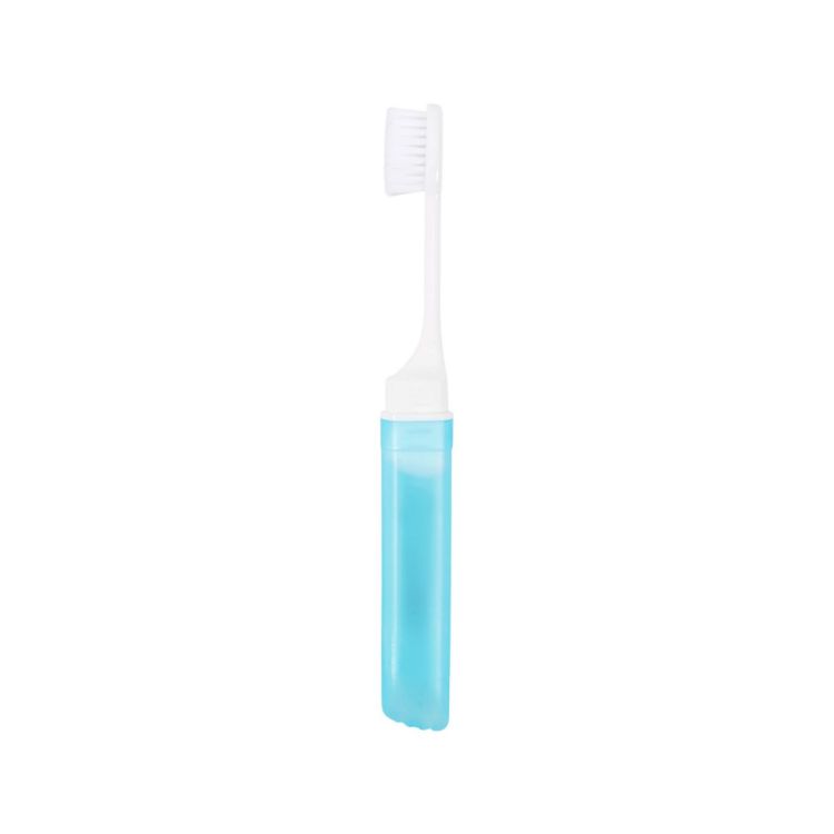 Picture of Transparent Foldable Handle Toothbrush