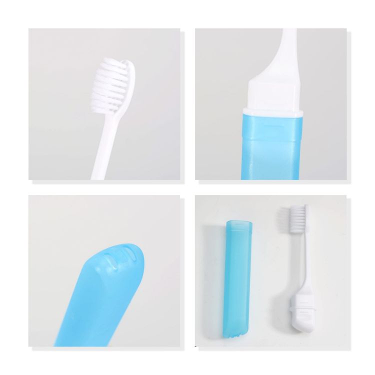 Picture of Transparent Foldable Handle Toothbrush