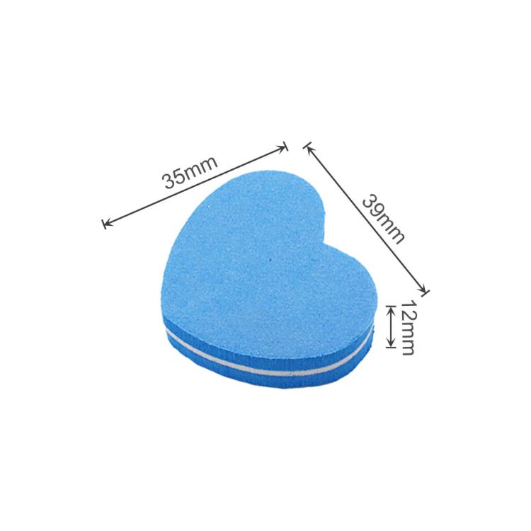 Picture of Pack of 50 Heart-Shaped Nail Files